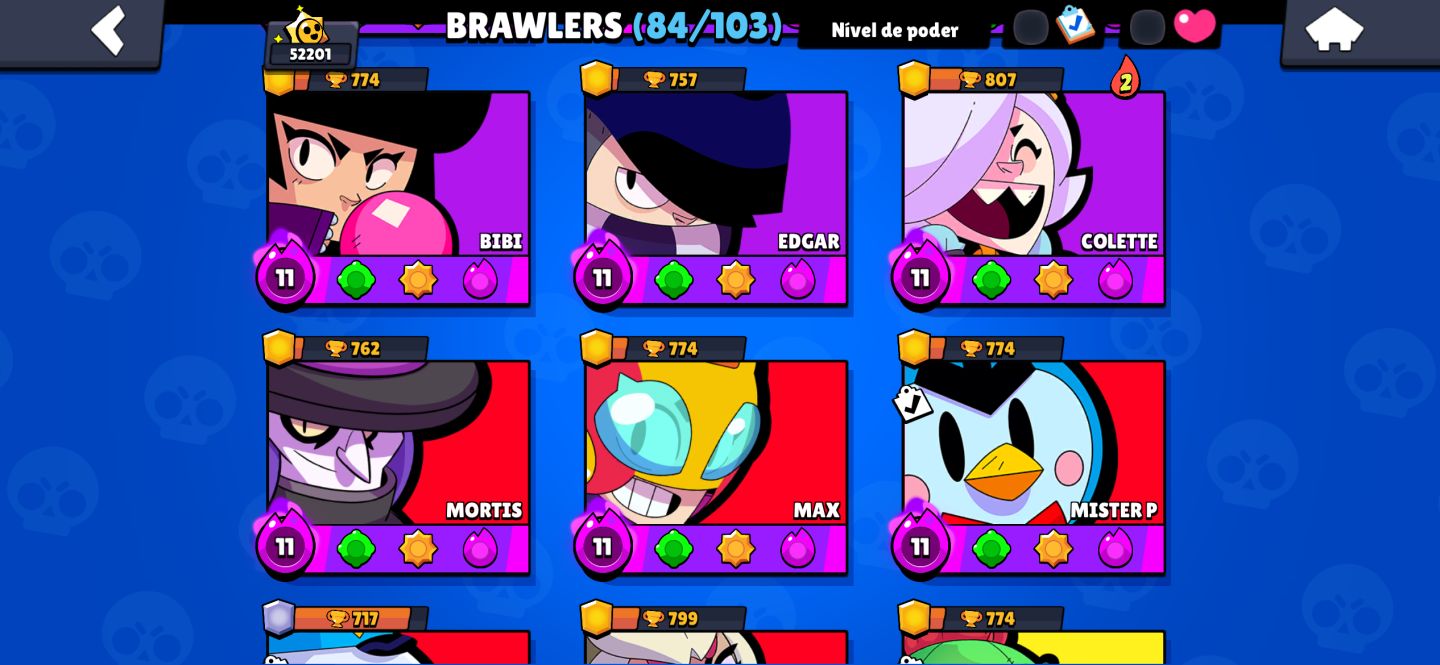 CONTA DE BRAWL STARS, 52 MIL TROFEUS FULL ACESSO! PRIMEIRO DONO! 100% SEGURO!
