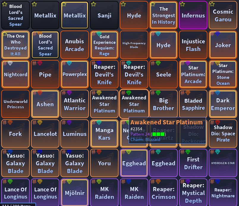 Skins unusual no AUT.