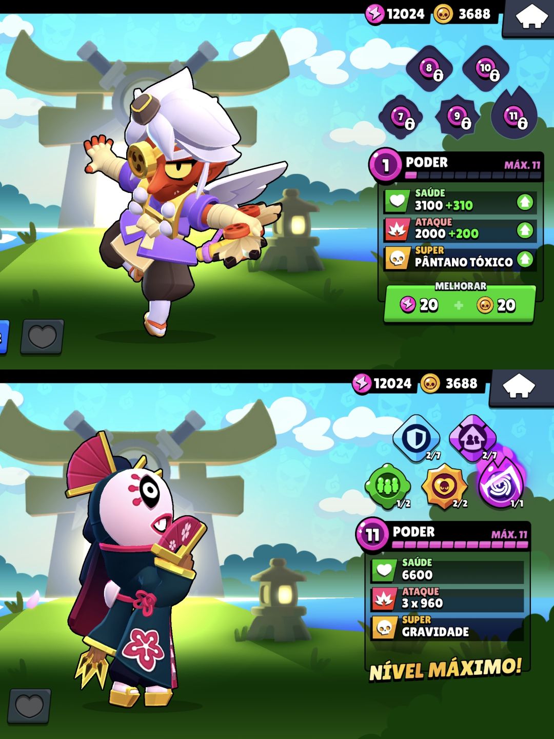 BRAWL STARS 40K | 83 BRAWLERS | 34 HIPERCARGAS | 31 BRAWLERS 1000+