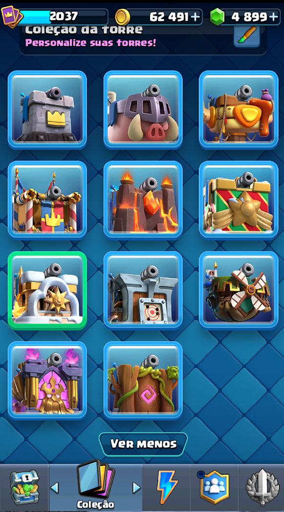 Conta de Clash Royale