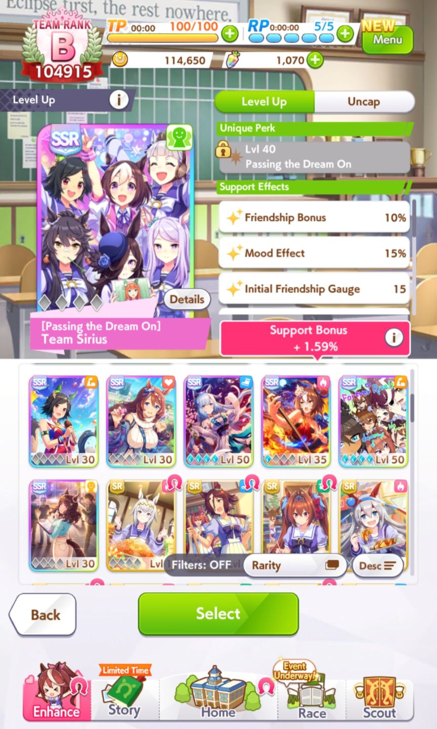 Musume Tamamo Cross 5 + Várias SSR | +1000 Carats
