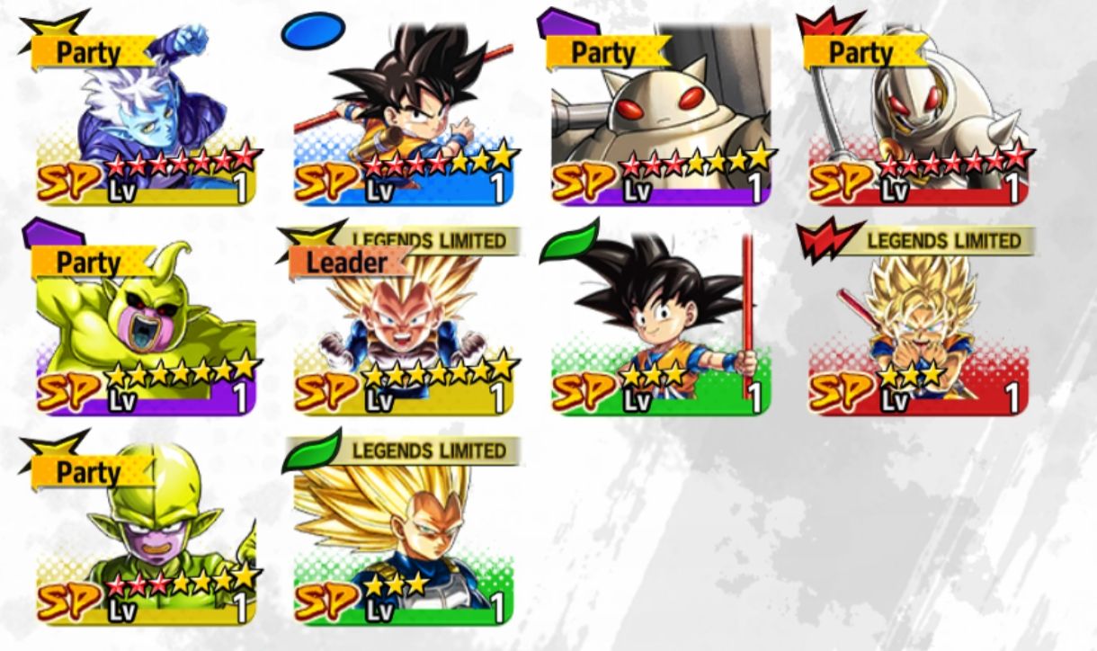 Conta Dragon Ball Legends Daima estrelada