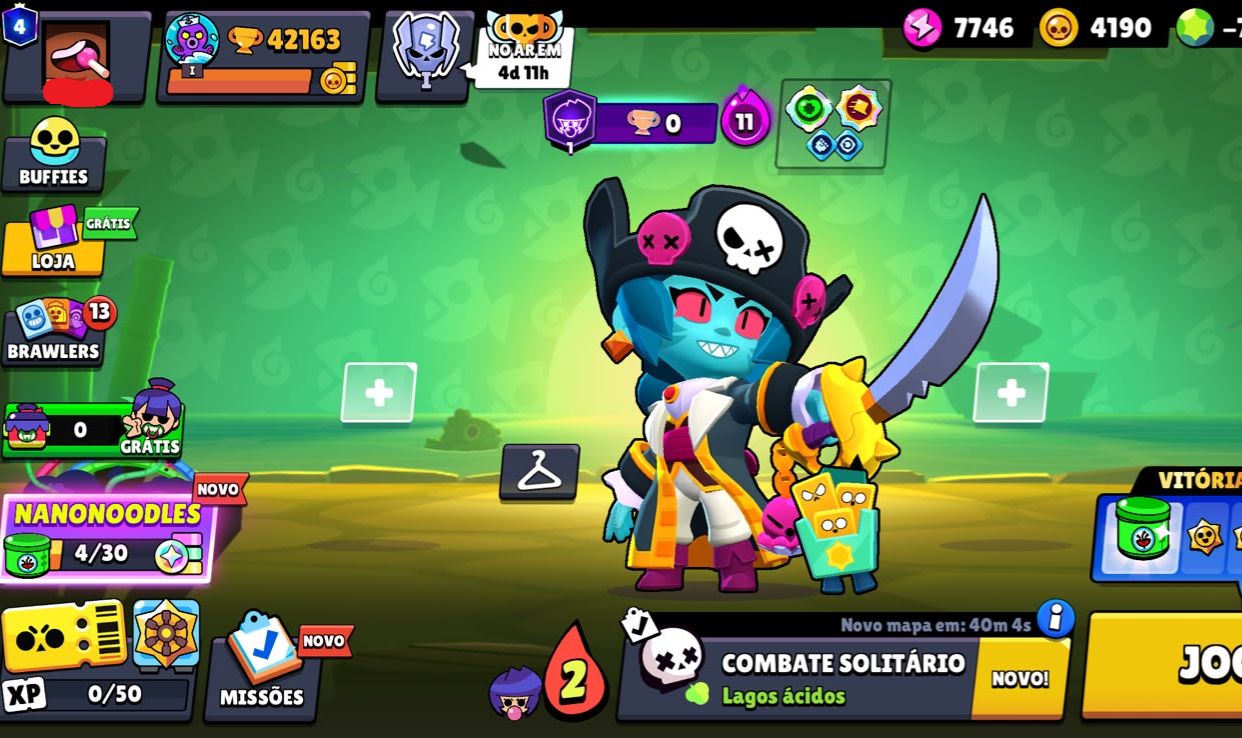 Conta Brawl Stars Veterana super barata (Pré-Lançamento 2018)
