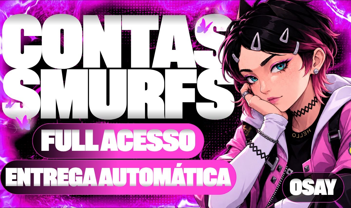 [MAIS BARATO DO SITE] CONTAS SMURFS VALORANT + ENTREGA AUTOMÁTICA