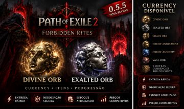POE 2 0.5.5 FORBIDDEN RITES | DIVINE + EXALTED | ENTREGA RÁPIDA