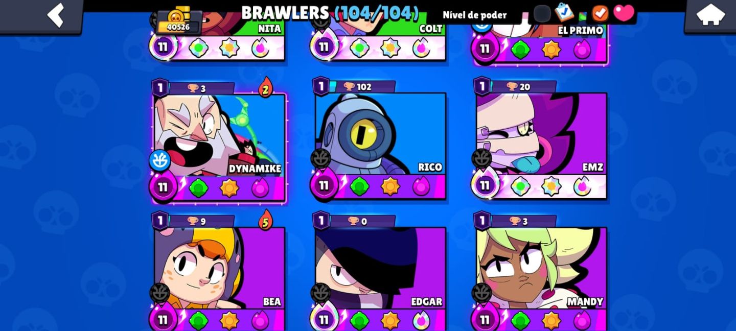 CONTA BRALW STARS END GAME