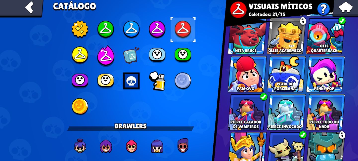 Conta Brawl com Shelly estelar!!!!