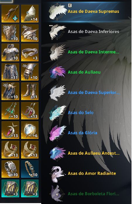 Conta Aion 2, Archer 2745GS Elyseano, Servidor Ariel