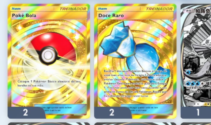 2 doce raro coroa, 2 pokebolas coroa 2 prof