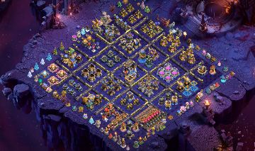 CONTA CLASH OF CLANS CV18 QUASE FULL, DEFESAS NO MÁXIMO