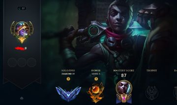 Conta lol diamante