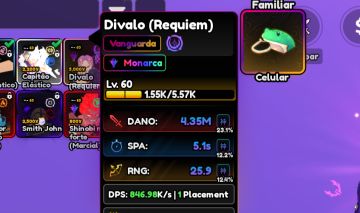 Conta Anime Vanguards com 13 Monarch