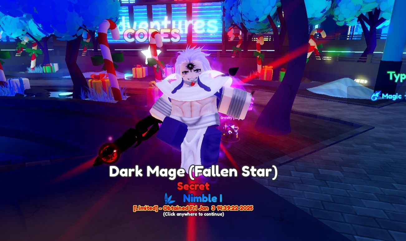 ANIME ADVENTURES - DARK MAGE EVO - (MELHOR PREÇO!!!)