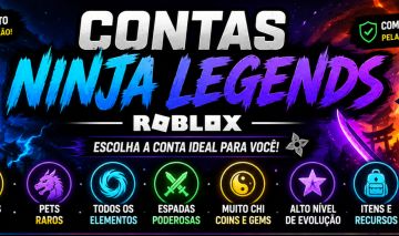 Contas de Ninja Legends (Roblox)