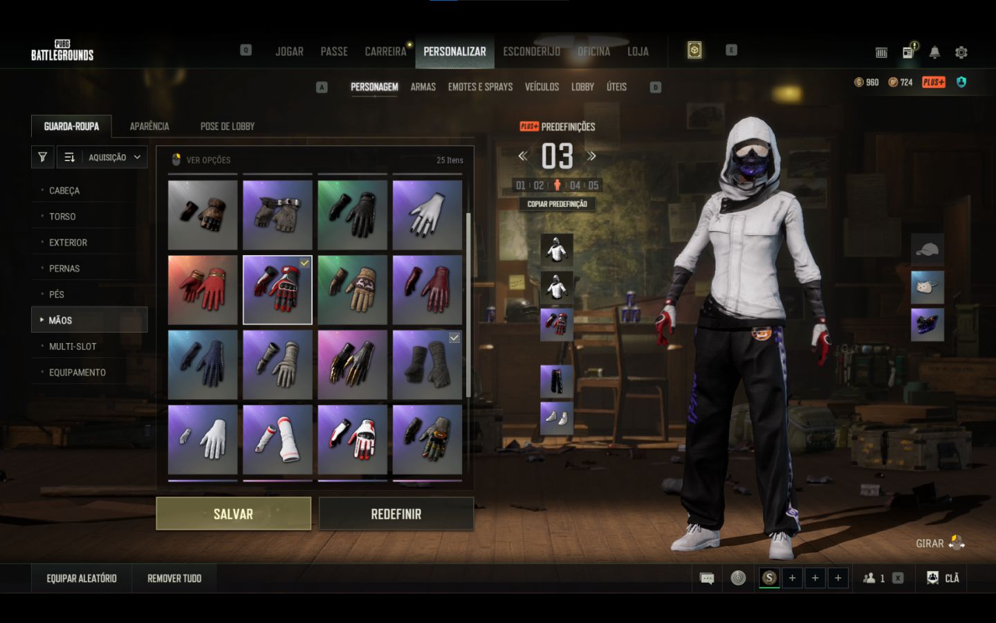 CONTA PUBG AUG NEON LEVEL 8 + CHROMA LARANJA , Glasya + Eve
