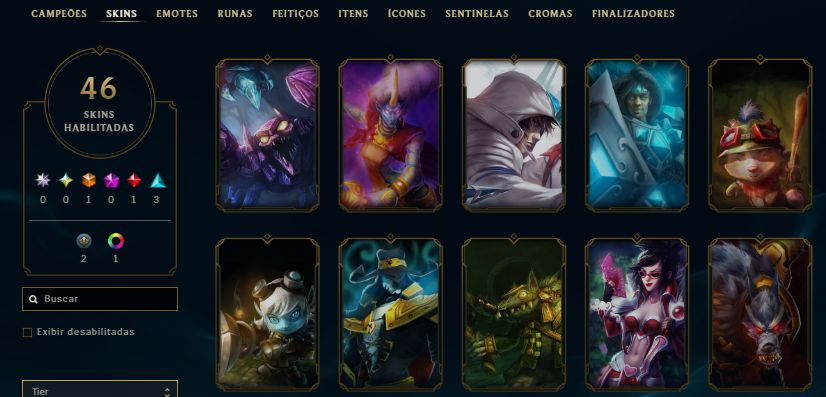 CONTA ESMERALDA 4 / +30 PDL - 10 / 7 SKINS + ESPÓLIO / LEE SIN PUNHOS DIVINOS