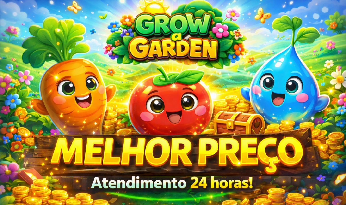 [CONFIRA NOSSOS PREÇOS / PETS HUGE/TITANIC/MEGA/GIANT] GROW A GARDEN - 24/7