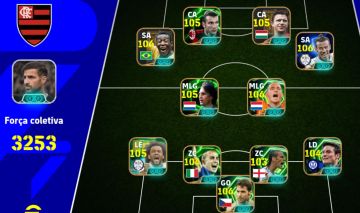 CONTA EFOOTBALL 3253 DE FORÇA! ELENCO ABSURDO, SÓ BRABO!