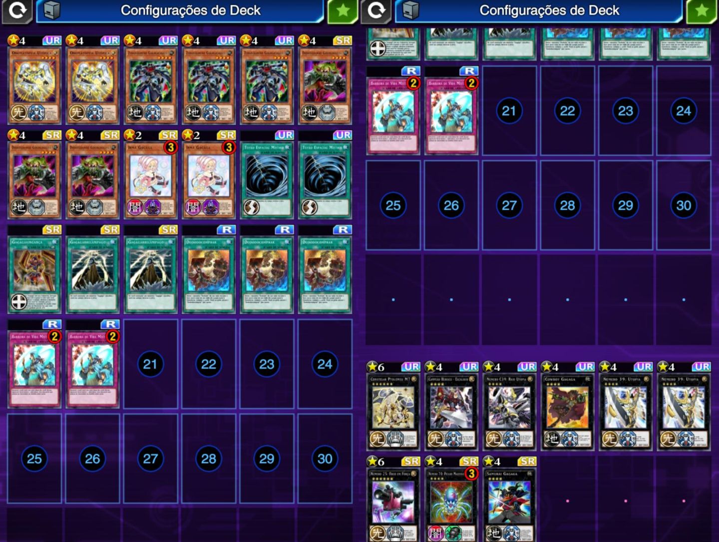 Conta Yugioh duell link(Yugi level 31)