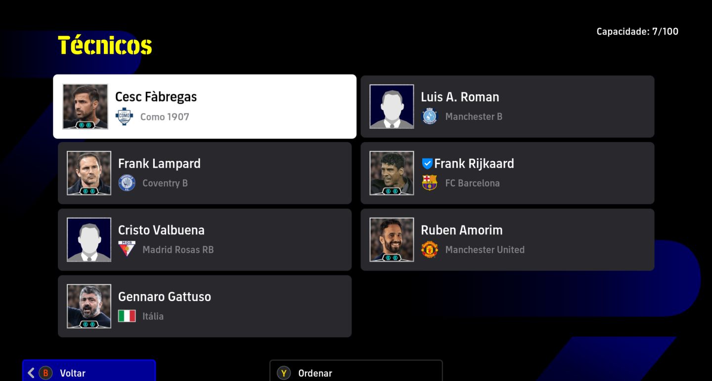 Conta eFootball (Steam) CR7 106, Neymar Santos +80 cards especiais