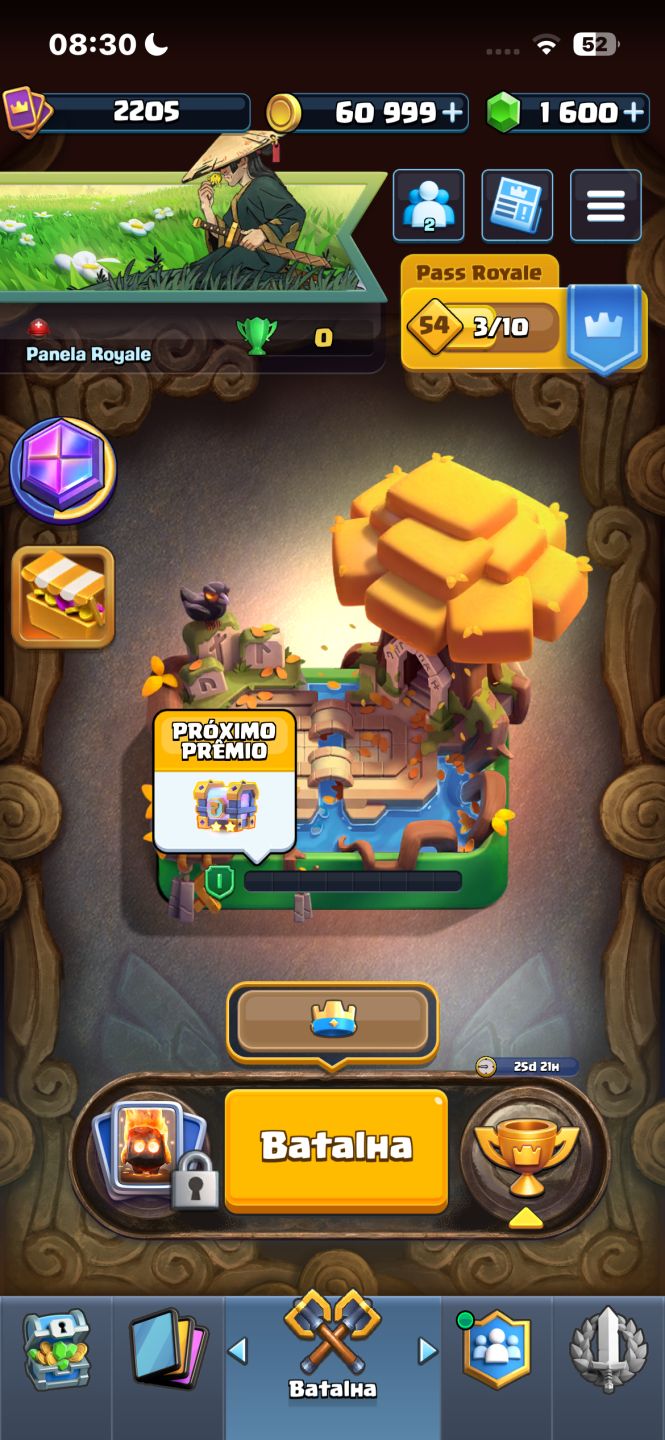 Conta de clash Royale 14K quase full