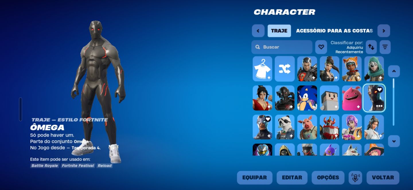 CONTA FORTNITE FUNDADOR | Ômega, Take The L + 185 Skins [ Leia a descrição ]