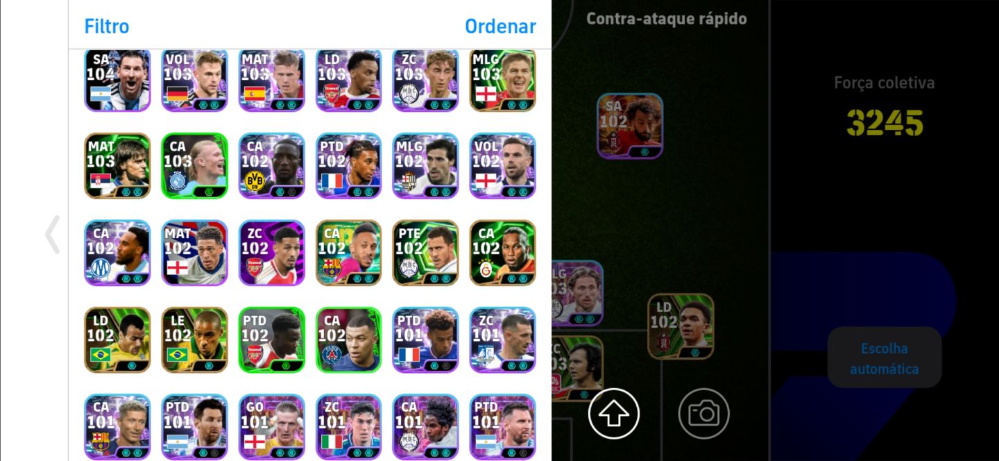 CONTA RELÍQUIA 3250++ HAZARD/ CRUYFF/ IBRA/ RARIDADES E+++