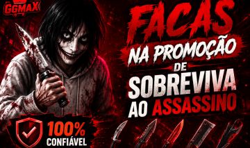 Facas de sobreviva ao assassino na promoção!