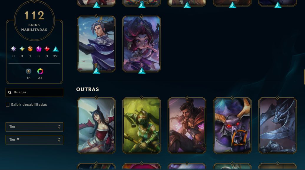 CONTA LOL E VALORANT ESM SOLODUO EX MESTRE / ESMERALDA TFT TODOS OS DADOS