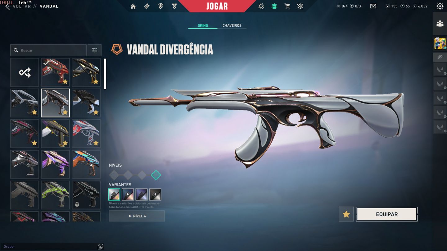CONTA VALORANT | ASCENDENTE 2 | +R$ 3.052 INVESTIDOS | MUITAS SKINS