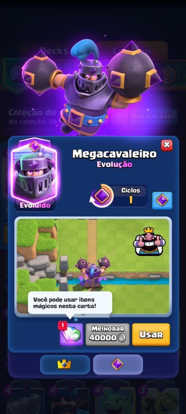 Promoção! Clash Royale Torre Rei Nv12 Arena 19 + 5610 Gemas + Cartas Evoluidas