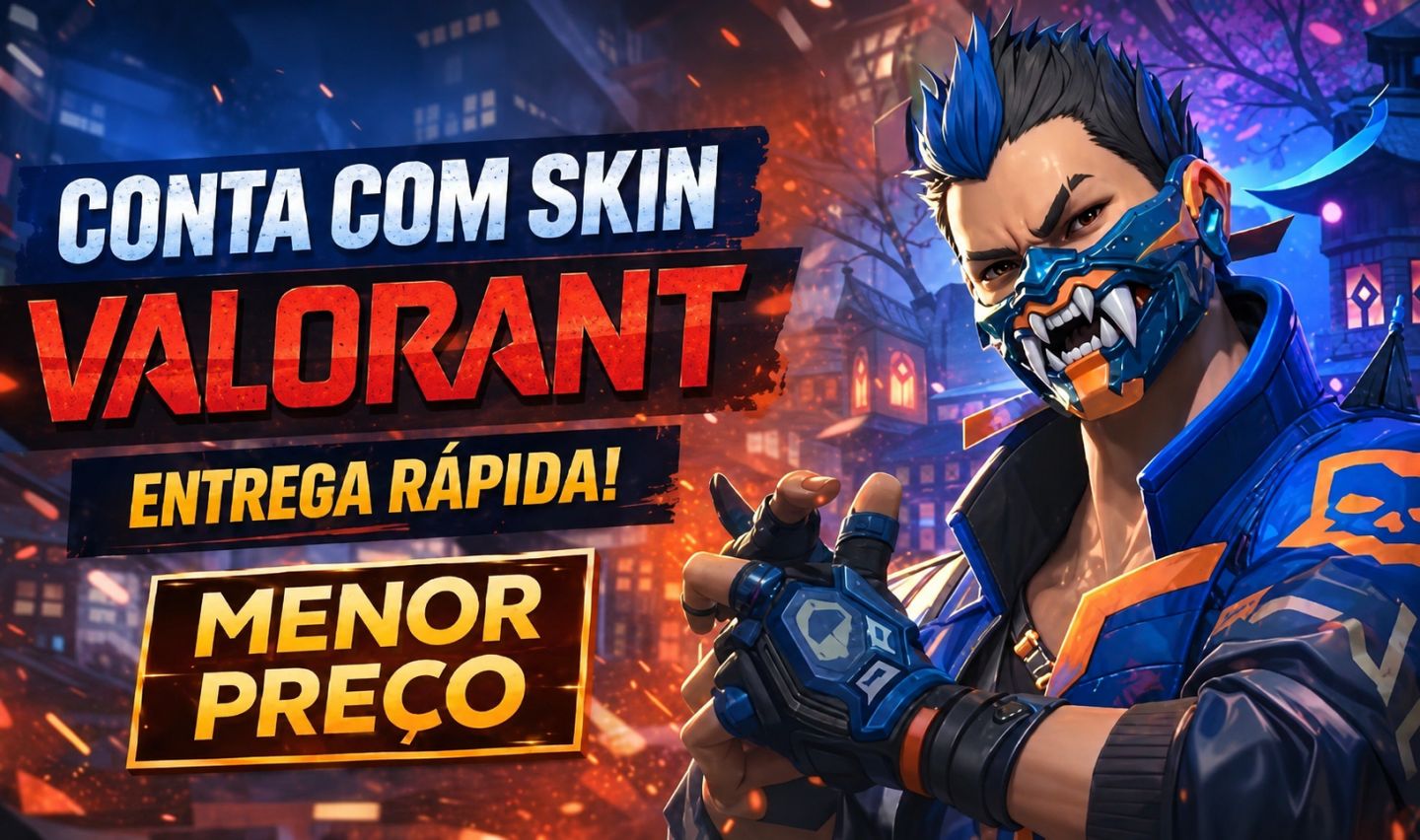 CONTA VALORANT | VANDAL AEMONDIR + PHANTOM PRELÚDIO + KARAMBIT MÍNIMA + SKINS