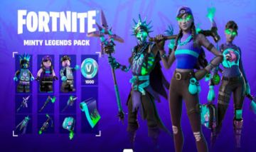 FORTNITE MINTY LEGENDS PACK BARATO!!!