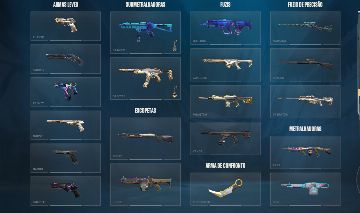 Conta Valorant várias skins
