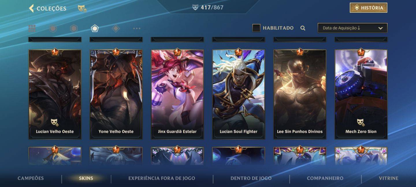CONTA WILD RIFT | 5x DESAFIANTE 3x MONARCA +79K DE COLECIONADOR ( Main Vayne)
