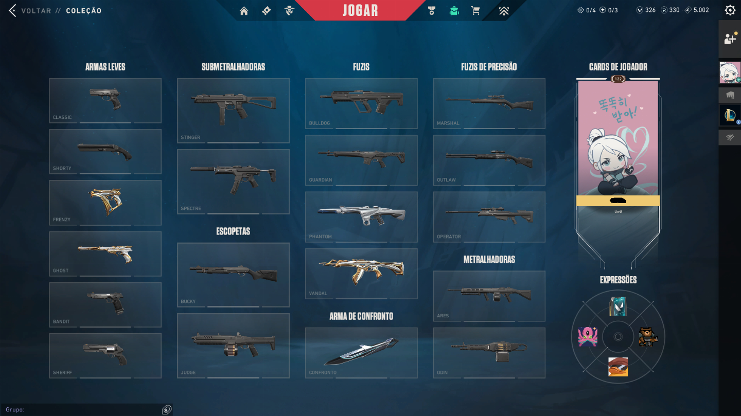 CONTA LOL/VALORANT FULL CHAMPS E SKINS FULL ACESSO