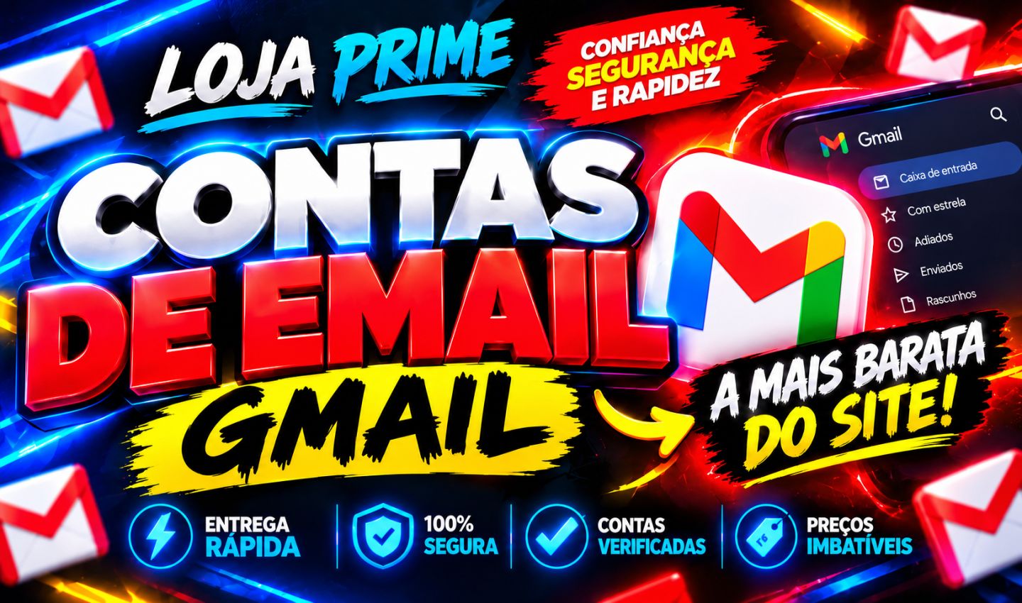 CONTAS GMAIL NOVAS E ANTIGAS | ENTREGA AUTOMATICA | MAIS BARATA DO SITE