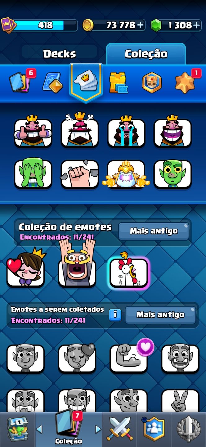 CONTA CLASH ROYALE [MELHOR PREÇO] 1 CAPEÃO 1 EVO