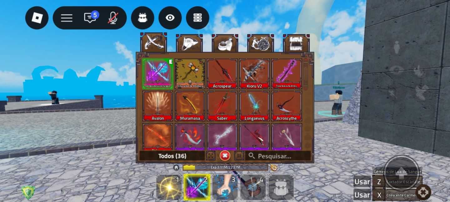 CONTA ROBLOX OP / RARA | Blox Fruits + King Legacy + All Star Tower Def. Etc...