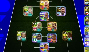 CONTA EFOOTBALL 3215+ COM NEY DA COPA 15,HALAAND 108 BIGTIME, RODRI 107 BIGTIME.