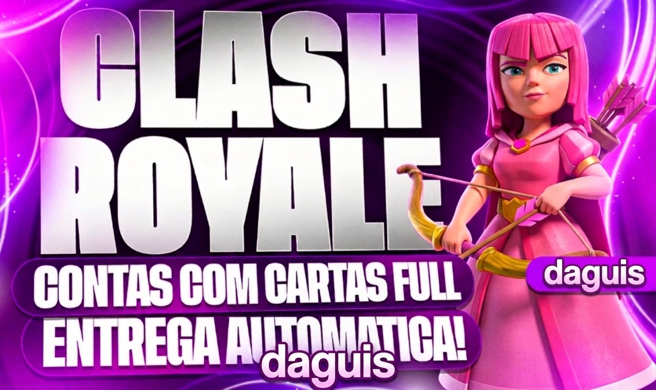 CONTAS CLASH ROYALE | ARENAS ALTAS, EVOLUÇÕES E FULL ACESSO ENTREGA IMEDIATA