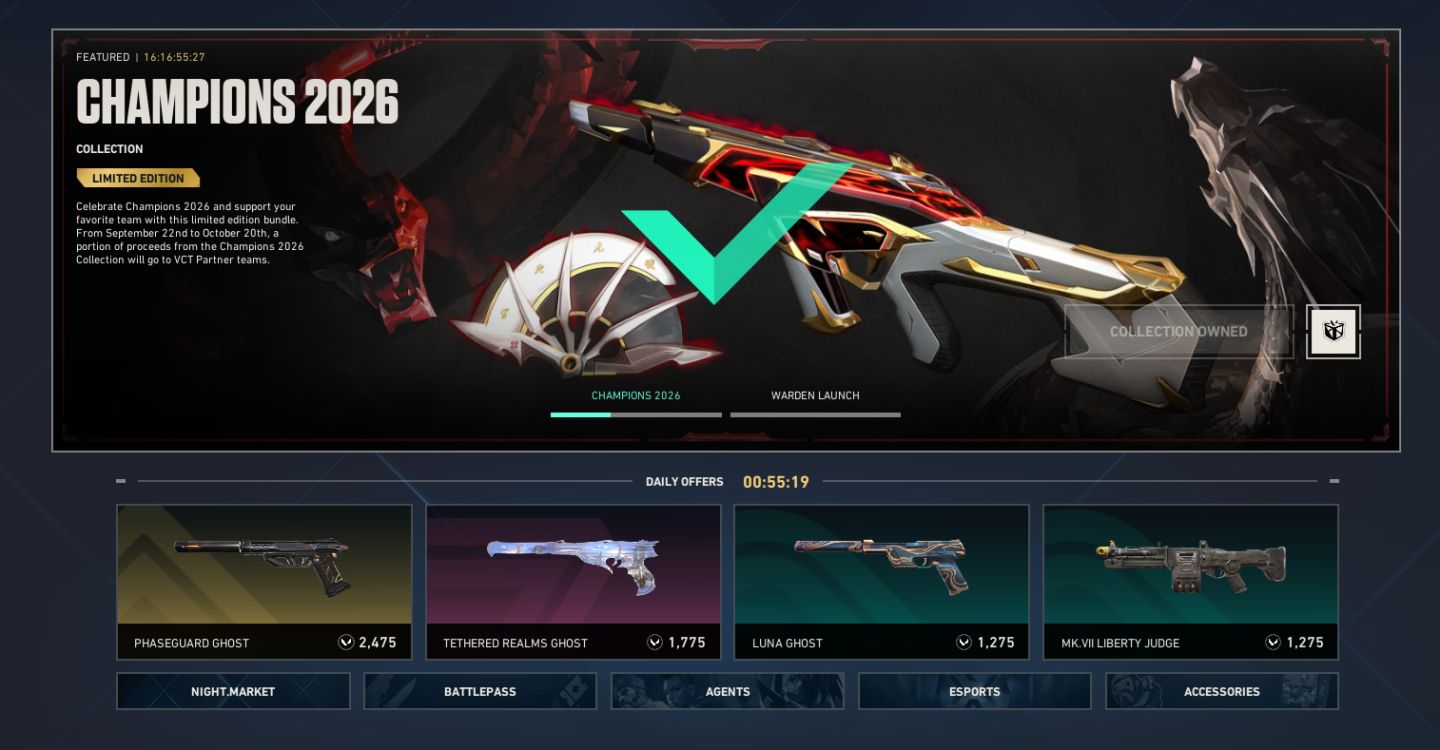 CONTA COM PACOTE CHAMPIONS 25,26, VANDAL CHAMPIONS 23 E PHANTOM 24 E LEQUE RARO