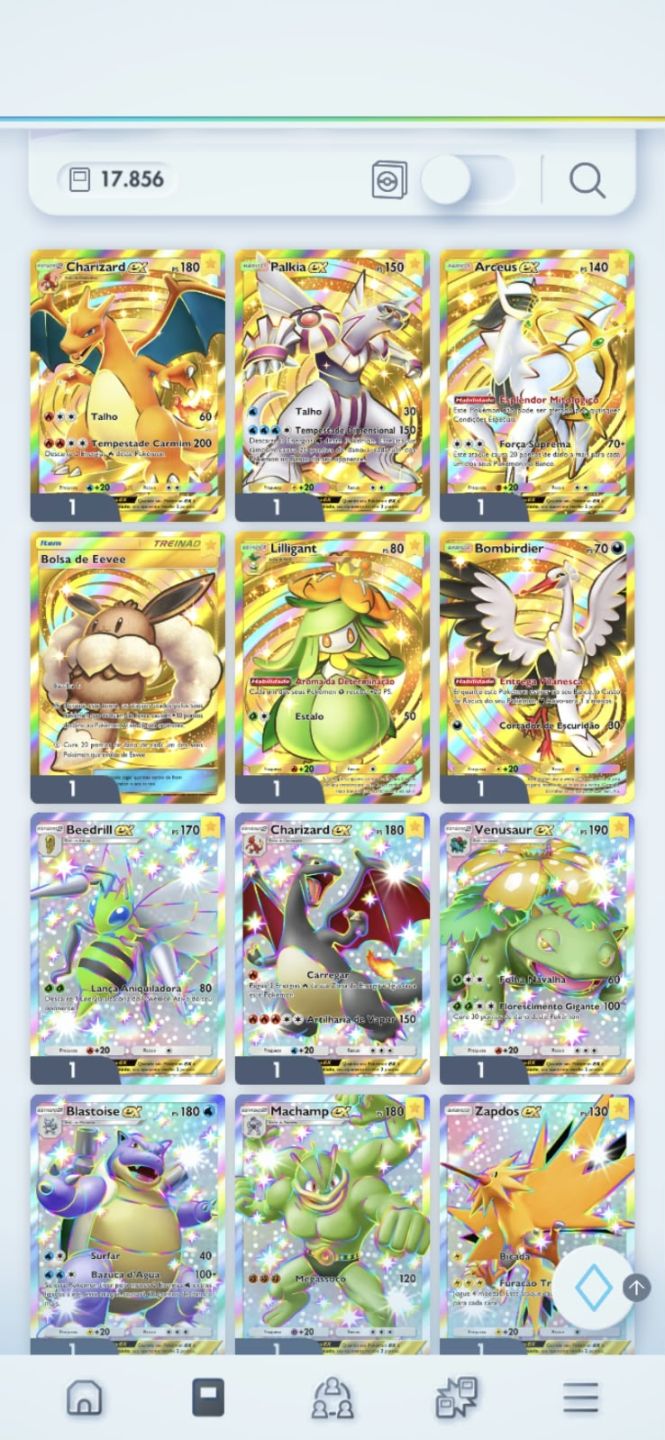 Conta TOP TCG Completinha