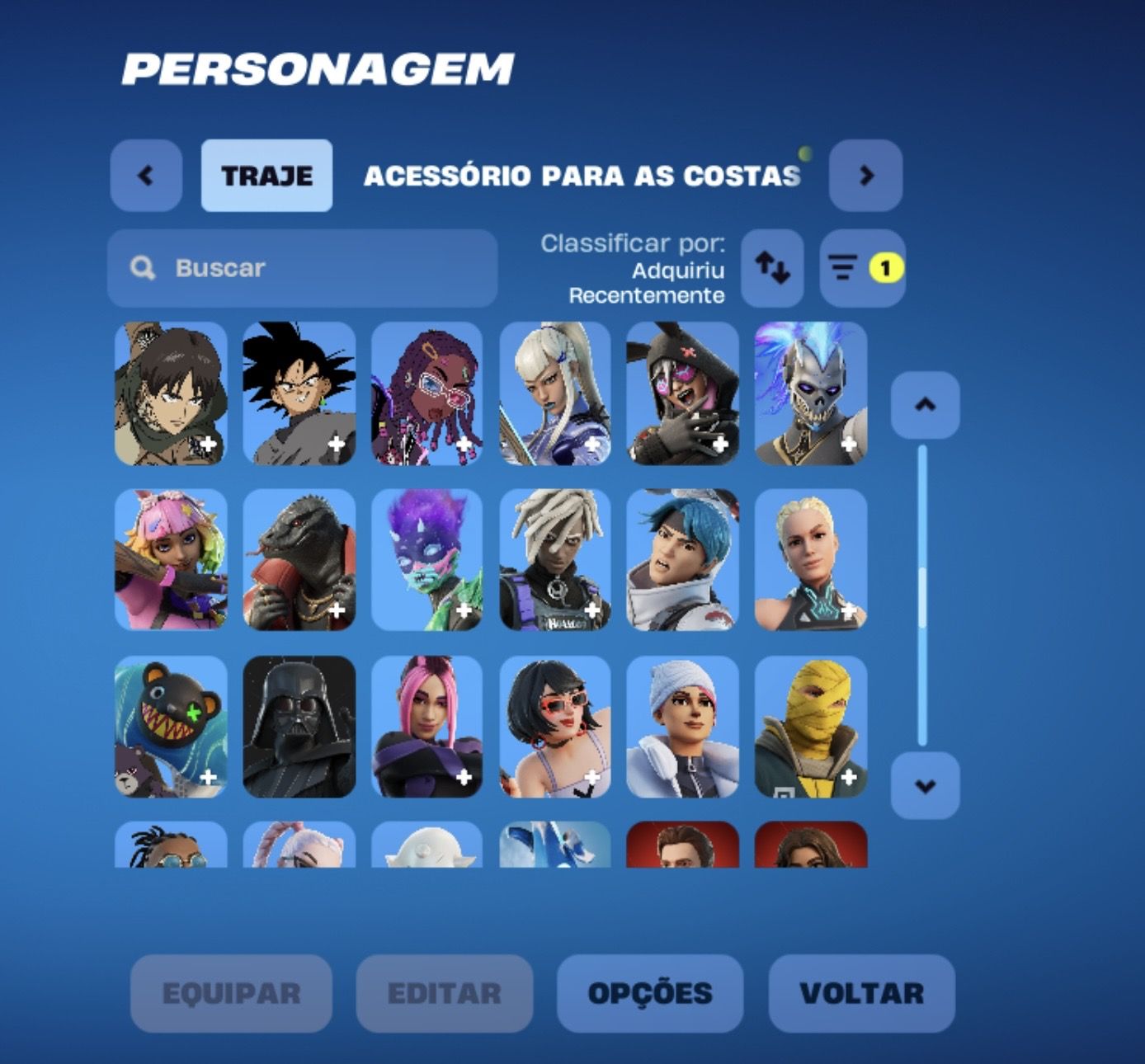 ! CONTA ANTIGA FORTNITE!