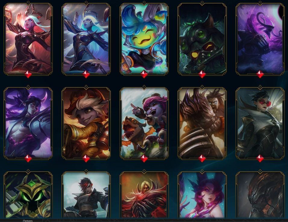 CONTA RIOT LOL + VALORANT | 1269 SKINS LOL | 10 FACAS | 13 VANDAL/ 10 PHANTOM