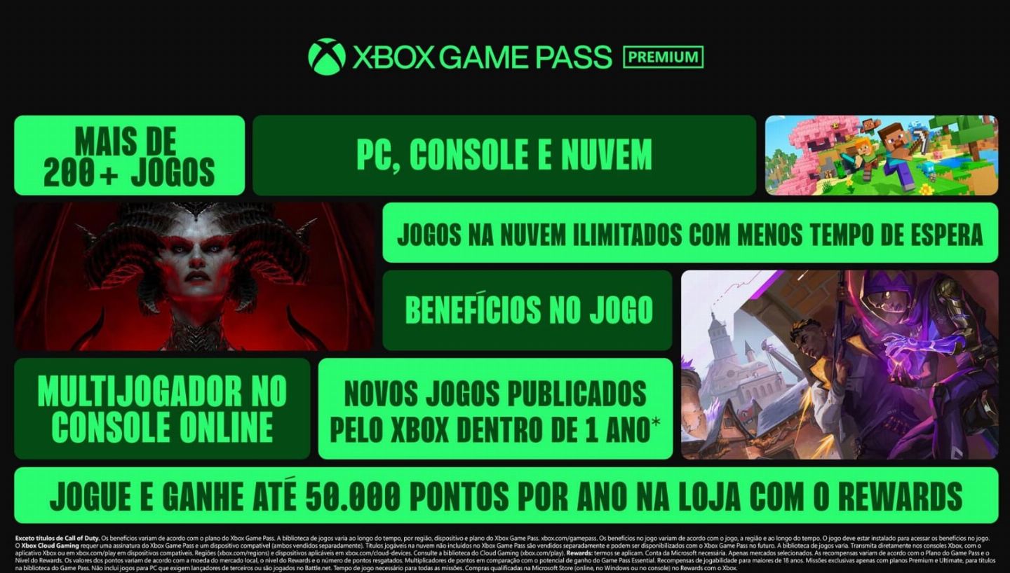 XBOX GAMEPASS ULTIMATE INDIVIDUAL 30 DIAS E ATIVAÇÃO NA CONTA PESSOAL(Descrição)