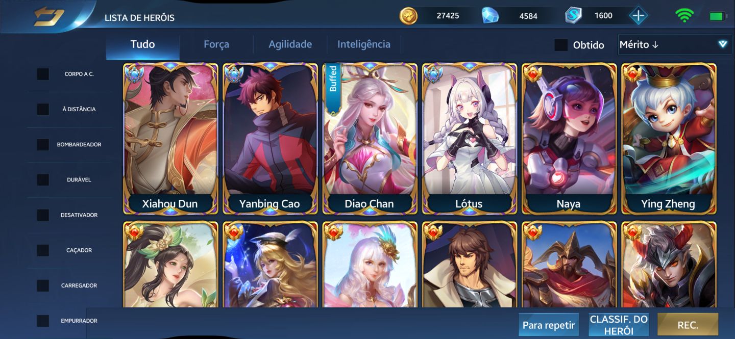 CONTA HEROES EVOLVED HIGH-END | LVL 92 | 375 SKINS | 134 HERÓIS | WINRATE ALTO