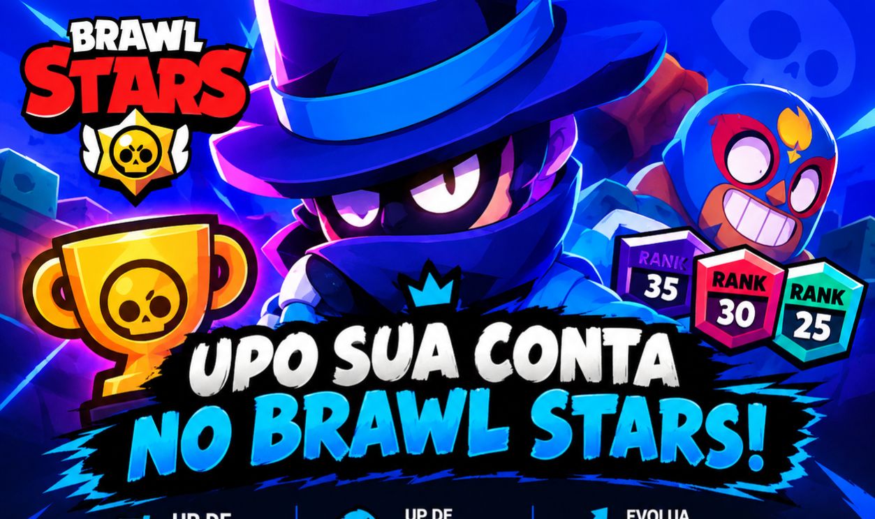 UPO CONTA DE BRAWL STARS