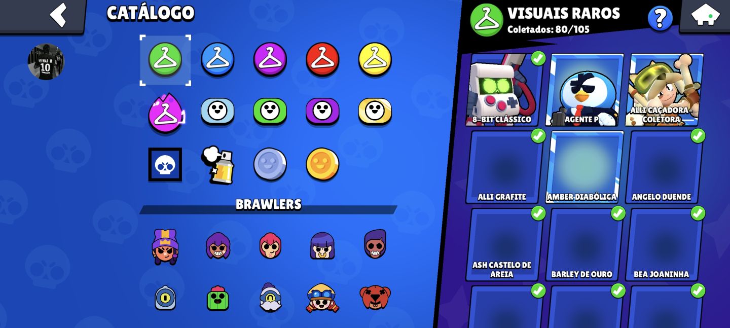 Conta Brawl Stars 60k (Semi Full, Preço Negociável)