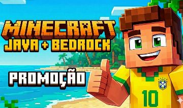 MINECRAFT JAVA + BEDROCK (PROMOÇÃO) - Minecraft - Contas - GGMAX